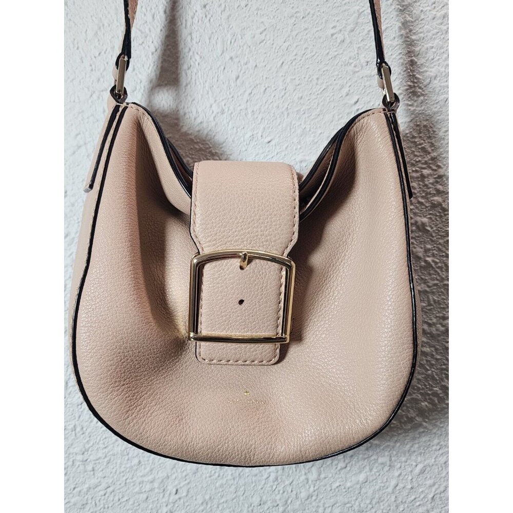 Kate Spade Healy Lane Lilith Pebbled Leather Purse - Toasted Wheat